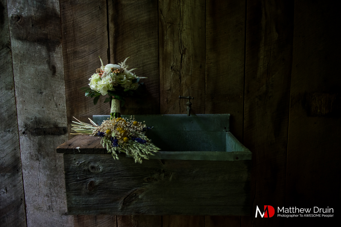 Bride's wedding bouquet at destination vineyard wedding in North Carolina. matthewdruin.com