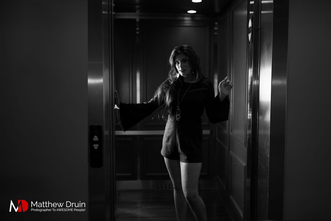 Atlanta fashion with Jade McNeese for Little Black Dress Magazine from Atlanta editorial portrait photographer Matt Druin.